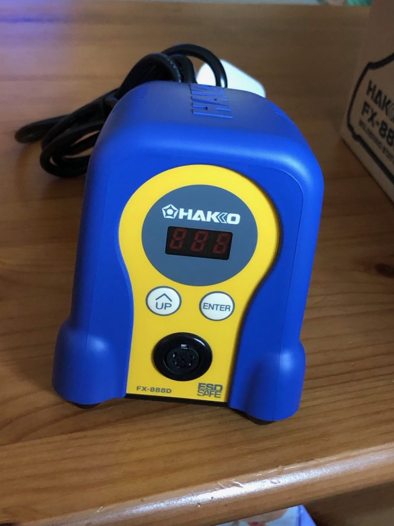 The HAKKO FX888D Soldering Iron